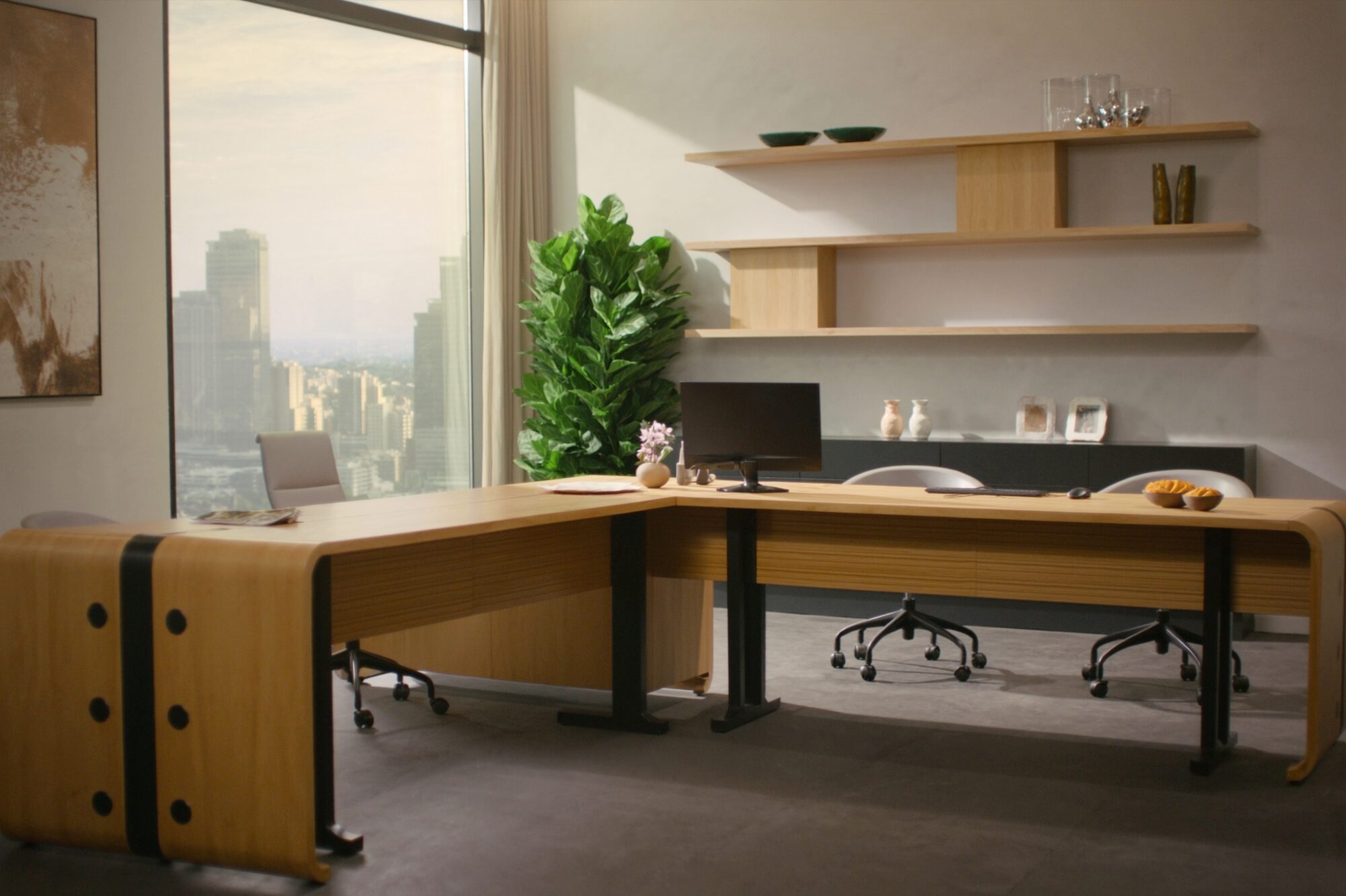 A small Darwin property agency team in their office